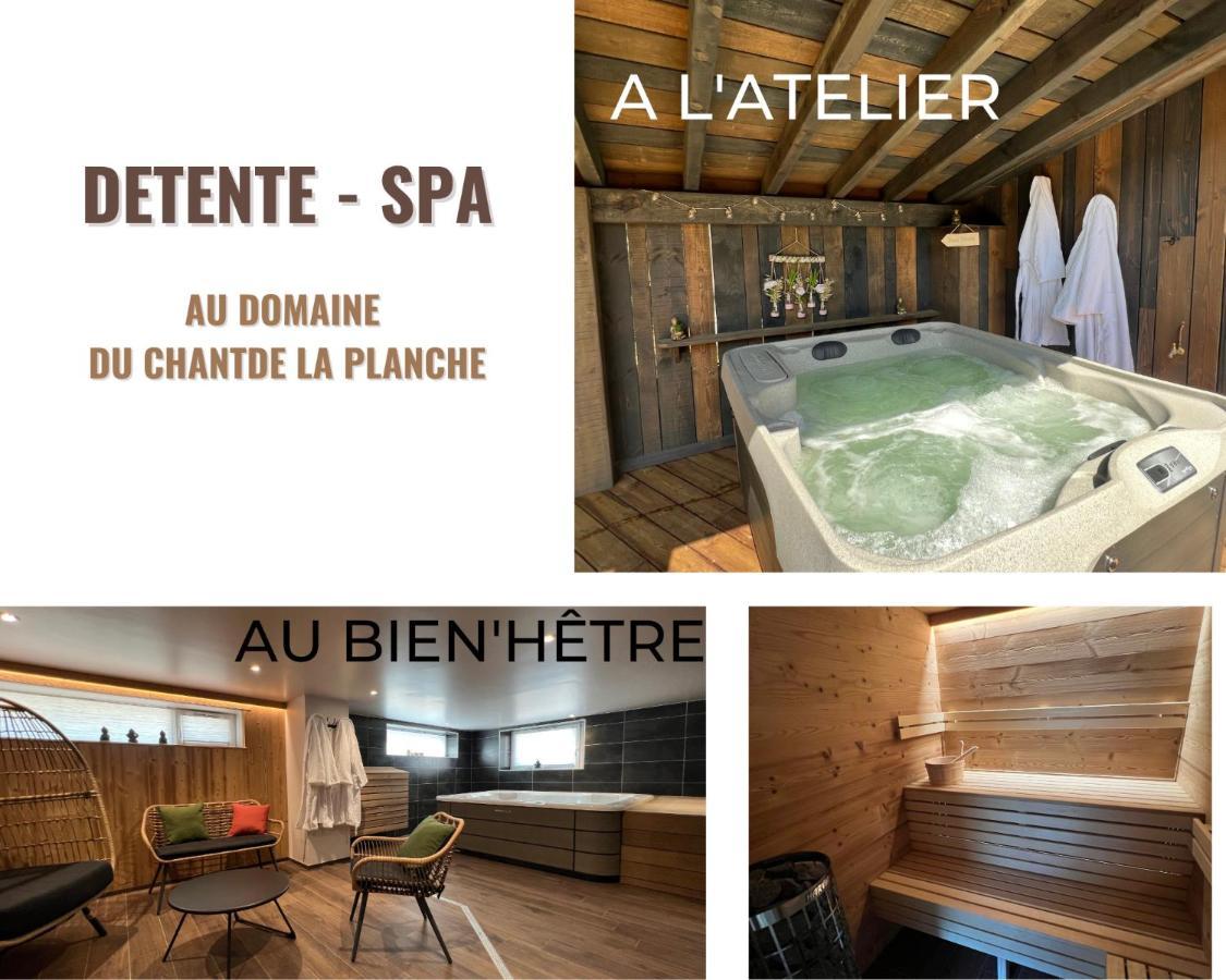 Domaine Du Chant De La Planche - Spa - Hautes Vosges Saulxures-sur-Moselotte Esterno foto